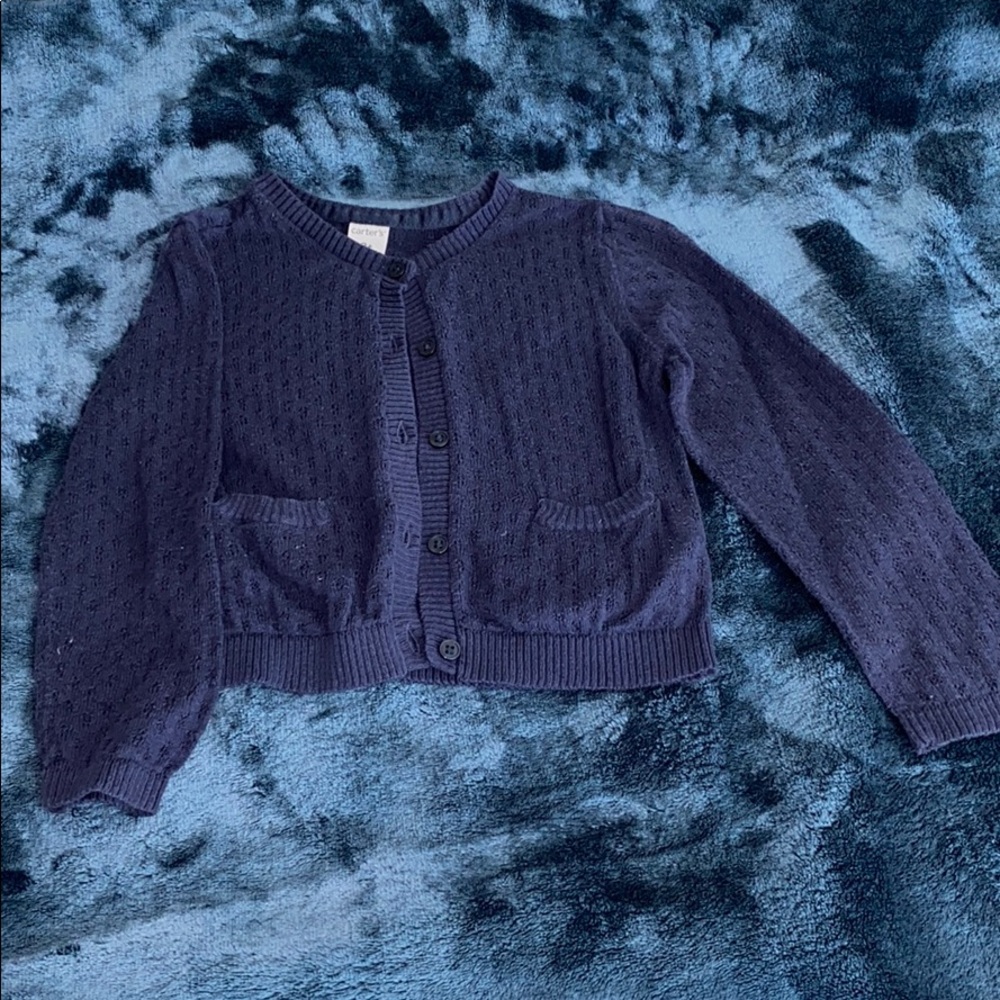 Carter’s Button Down Cotton Cardigan